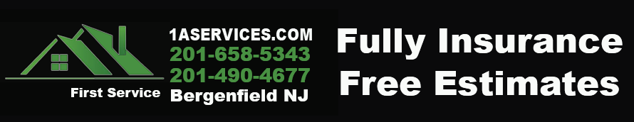 1AServices House Washing-Gutter Cleaning-Deck, Windows, Roof, Driveway, Patio, Bergenfield Allendale Harrington Park Ramsey Alpine Hasbrouck Heights Ridgefield Haworth Ridgefield Park